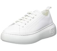 Armani Exchange Mujer The Super Sneaker Zapatillas, Optic White, 37 EU