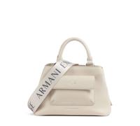 Armani Exchange Nicole S Bolso de mano crema, imitación de cuero, mujer