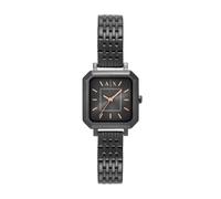 Armani Exchange Orologio da Donna, Quarzo Movimento a tre lancette e cassa da 27 mm con cinturino in Acciaio inossidabile