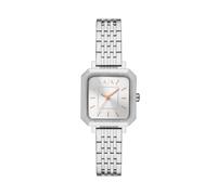 ARMANI EXCHANGE Reloj analógico bronce / plata / blanco One Size bronce / plata / blanco