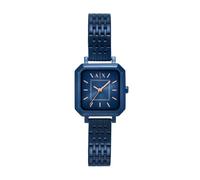 Armani Exchange Orologio da Donna, Quarzo Movimento a tre lancette e cassa da 27 mm con cinturino in Acciaio inossidabile