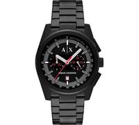 ARMANI EXCHANGE Reloj analógico gris oscuro / rojo / negro / blanco, Talla One Size
