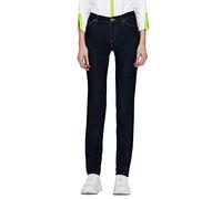 Armani Exchange Pantalones Ajustados Jeans, Indigo Azul Vaquero, W25 para Mujer