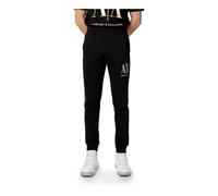 Armani Exchange - Pantalones de algodón estampados con bolsillos delanteros - Trousers - Hombre - Negro - S -