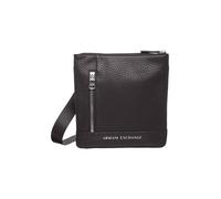 Armani Exchange Pebble Armani Crossbody, Flat para Hombre, Negro, Einheitsgröße