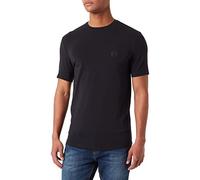 Armani Exchange Pima Round Neck Camiseta, Azul (Navy 1510), S para Hombre