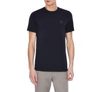 Armani Exchange Pima Round Neck Camiseta para Hombre, Azul (Navy 1510), M