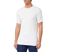 Armani Exchange Pima Round Neck Camiseta para Hombre, Blanco (White 1100), L