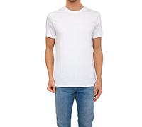 Armani Exchange Pima Small Logo Camiseta para Hombre, Blanco (White 1100), L