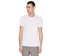 Armani Exchange Pima Small Logo Camiseta para Hombre, Blanco (White 1100), XXL