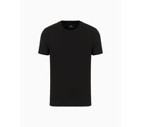 Armani Exchange Pima Small Logo Camiseta para Hombre, Negro (Black 1200), L