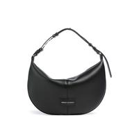 Armani Exchange Polly M Bolso de hombro negro, imitación de cuero, mujer