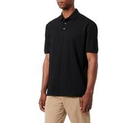 Armani Exchange Polo de algodón Jacquard con Logotipo Stacked AX, Negro, M para Hombre