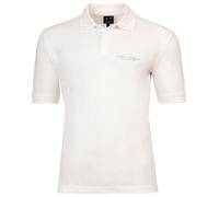 Armani Exchange Polo Hombre Piqué 100% Algodón Botonera Logo Negro/Blanco/Azul