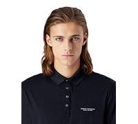 Armani Exchange Polo para Hombre, Azul (Navy 1510), S