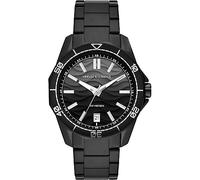 Armani Exchange Black Acero Inoxidable Esfera Gris AX1952 100M Reloj para Hombre