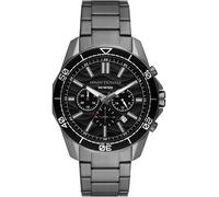 ARMANI EXCHANGE Reloj analógico gris / negro One Size gris / negro