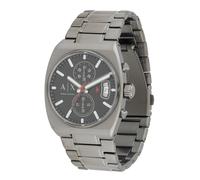 ARMANI EXCHANGE Reloj analógico gris plateado / rojo / negro / blanco One Size gris plateado / rojo / negro / blanco