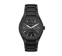 Armani Exchange Reloj de Acero Inoxidable Negro de 42 mm para Hombre, AX4301