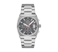 Armani Exchange Reloj Hombre, Movimiento Cronógrafo de Cuarzo y Caja de 40 mm con Correa de Acero Inoxidable