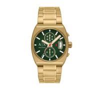 Armani Exchange Reloj Hombre, Movimiento Cronógrafo de Cuarzo y Caja de 40 mm con Correa de Acero Inoxidable