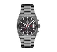 Armani Exchange Reloj Hombre, Movimiento Cronógrafo de Cuarzo y Caja de 40 mm con Correa de Acero Inoxidable