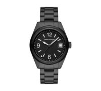 Armani Exchange Reloj Hombre, Movimiento cronógrafo de Cuarzo y Caja de 42mm con Correa de Acero Inoxidable, Grafito y Gris
