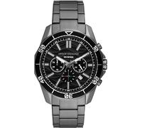 ARMANI EXCHANGE Reloj analógico gris / negro One Size gris / negro