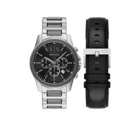 Armani Exchange Reloj para Hombre de 44 mm de Acero Inoxidable en Dos Tonos, AX7181SET