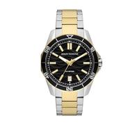 Armani Exchange Reloj Analógico para Hombre de Cuarzo con Correa en Acero Inoxidable AX1956, Tono plateado y tono dorado