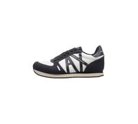 Armani Exchange Rio Side Logo, Zapatillas Hombre, Azul Marino, 43 EU