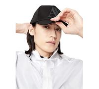 Armani Exchange Rubber Logo AX Cap Gorra de béisbol para Hombre, Negro (Negro/Black 00020), Talla única