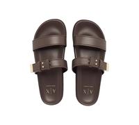 Armani Exchange Sandalias mujer XW002575 AF21266 U6018 Dusk Shade, marrón, 41 EU