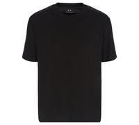 Armani Exchange Small Embroidered Logo Regular Fit tee Camiseta, Negro, XXL Hombres