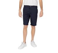 Armani Exchange Solid Stretch Twill Short Pantalones Cortos Casuales, Azul Marino Profundo, 44 para Hombre