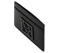 Armani Exchange Soporte para Tarjetas de Viaje para Mujer Susy Small Leather Good Travel Accessory, Negro, Negro, Talla única
