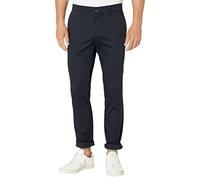 Armani Exchange Straight Fit Trousers Pantalones Casuales, Azul, 32 Hombres