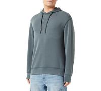 Armani Exchange Sudadera con Capucha para Hombre con Logotipo de algodón Debossed, Verde, S, Urban Chic, S