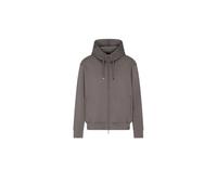 Armani Exchange - Sudadera con Capucha y Cremallera - Sweatshirts & Hoodies - Hombre - Gris - M -
