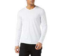 Armani Exchange Sudadera para Hombre, Blanco, XL