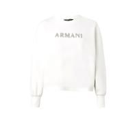ARMANI EXCHANGE Sudadera plata / offwhite XL plata / offwhite