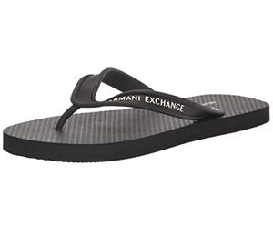 Armani Exchange Suela de Goma Impresa, Logotipo Lateral ChanclasHombre