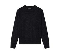 Armani Exchange - Suéter de cuello redondo de corte regular - Knitwear - Mujer - Negro - S -