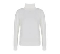 Armani Exchange Sudadera para Mujer con Cuello de Tortuga, puños Acanalados, Logotipo Bordado en el Lateral, ISO, L