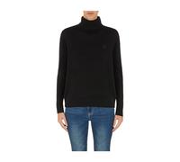 Armani Exchange - Suéter suave con cuello en V - Knitwear - Mujer - Negro - S -