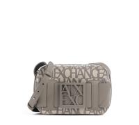 Armani Exchange Susie Bandolera taupe, imitación de cuero, mujer