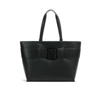 Armani Exchange Susie M Bolsa shopping negro, imitación de cuero, mujer
