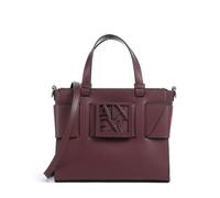 Armani Exchange Susie M Bolso de mano vino, imitación de cuero, mujer