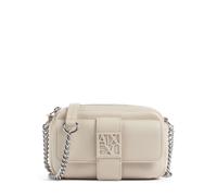 Armani Exchange Women's Essential Susie, sustainable, soft touch crossbody bag, white, one size