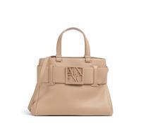Armani Exchange Susie Soft S Bolso de mano marrón claro, imitación de cuero, mujer